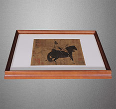 葫芦岛书画装裱配框服务案例